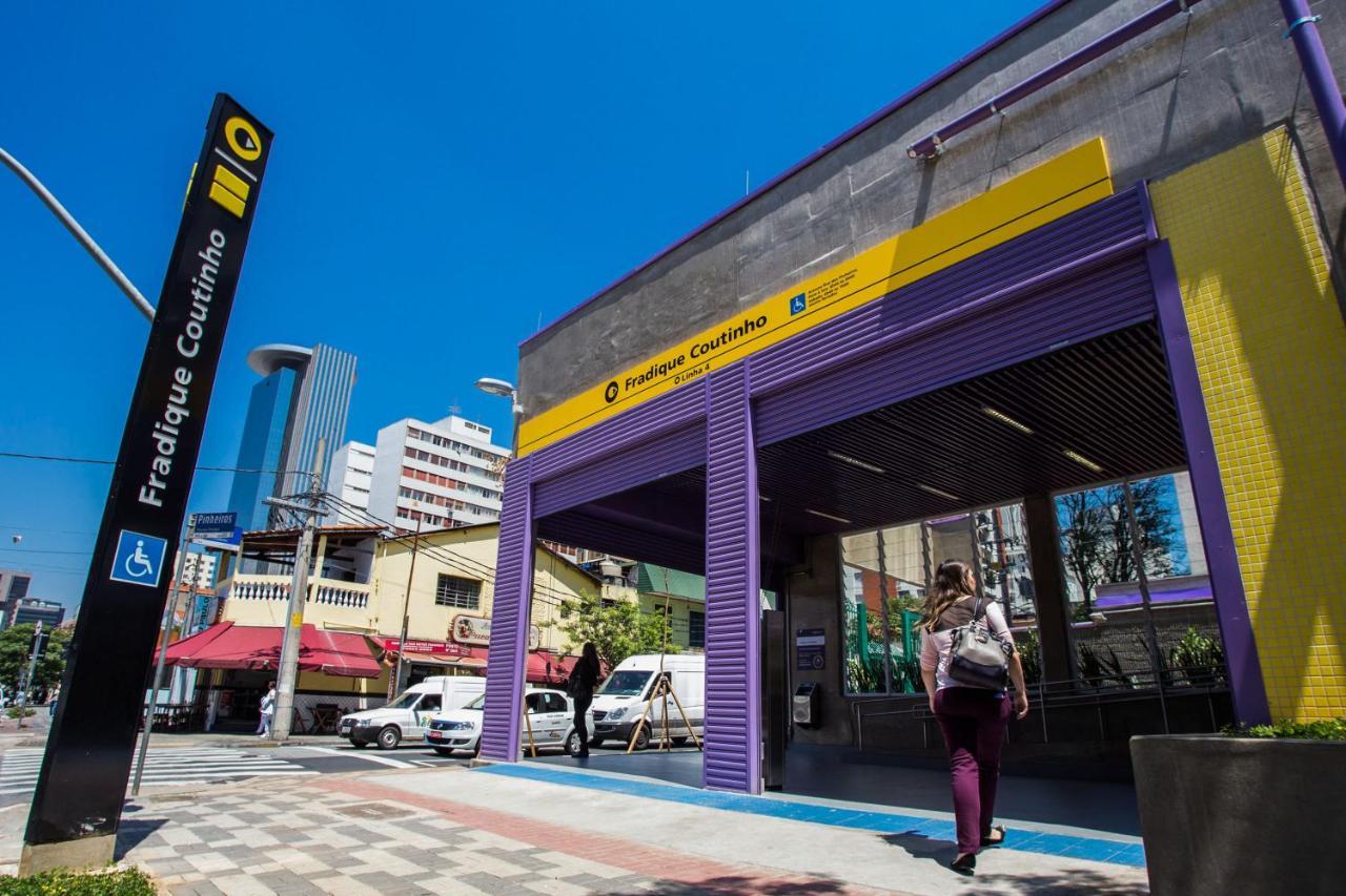 סאו פאולו Vilarejo Hostel Pinheiros Guest House מראה חיצוני תמונה